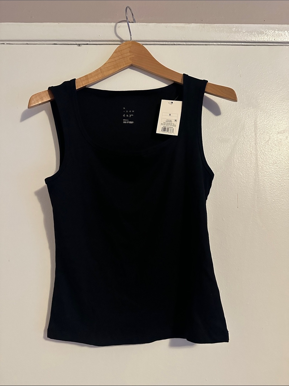 Classic Black Scoop Neck Tank Top by A New Day
